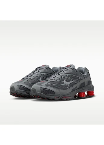 Серые демисезонные кроссовки shox ride grey im5999-084 Nike