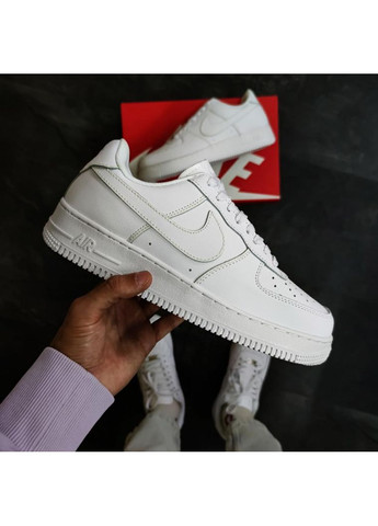 КРОСІВКИ ЖІНОЧІ NIKE AIR FORCE 1 WHITE X LUMEN 2 НАЙК АІР ФОРС 1 ПРЕМІУМ No Brand білі демісезони (367176711)