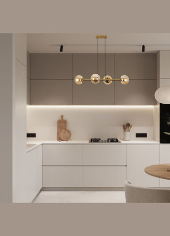 Підвісна сучасна люстра "Modern Luxe " (52-9909-4 BRZ+BR) No Brand (370071967)