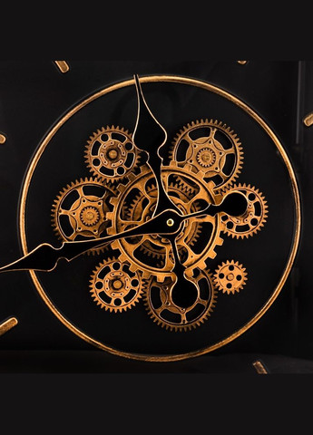 Годинник настінний кварцовий Механізм 63,5х8 см 10508-015 метал Lefard (302675146)