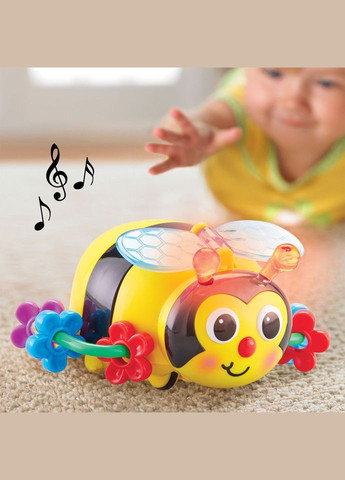 Дитяча розвивальна іграшка "Наздожени Бджілку" 557822-43 зі світлом і звуком KIDDI SMART (330638906)