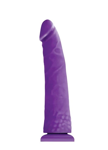 Фалоімітатор силікон COLOURS PLEASURES THIN 8INCH PURPLE Ns Novelties (383070973)