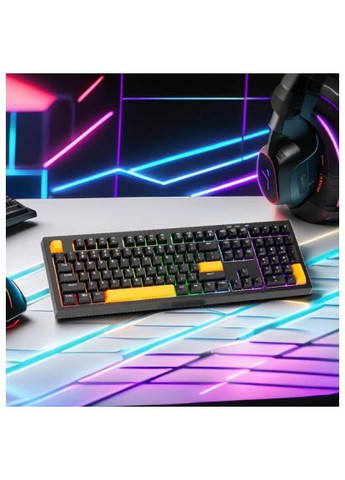 Клавиатура (KB-512BKUA) XTRIKE ME ME KB-512 LED USB UA Black (366156499)