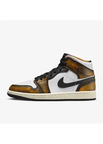 Белые всесезонные кроссовки air 1 mid “wear away” Jordan