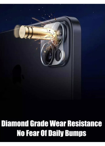 Захисне скло на камеру айфон 12 Pro (iPhone 12 Pro) 1 шт Прозорий CHOICE (361855504)