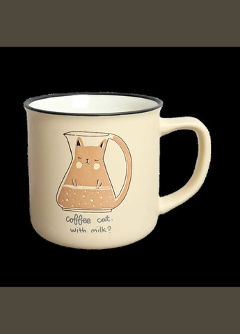 Чашка Смугасний кофеїн 300мл Vittora (342399127)