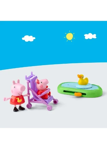 Ігровий набір PEPPA FIGURINES серії "Моменти з Пеппою" – СЕСТРИЧКИ НА ПРОГУЛЯНЦІ Peppa Pig (376792813)