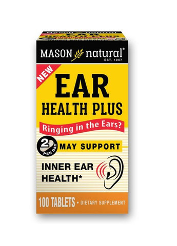 Ear Health Plus 100 Tabs Mason Natural (288050779)