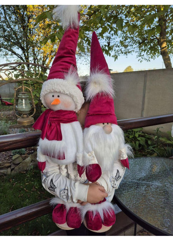 Сніговик під ялинку, новорічні фігури, подарунок під ялинку, гноми під ялинку No Brand (366817504)