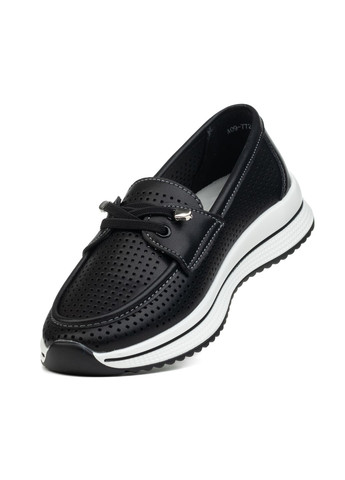 Andy Туфлі (2688Т) чорний з натуральна шкіра, україна — літо (328913051)