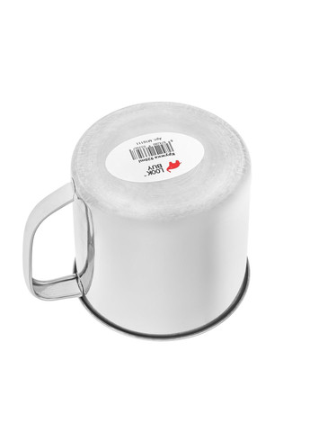 Кружка з нержавіючої сталі туристична туристична похідна Ø 11.3см H 10см 920 мл Kitchen Master (322618015)