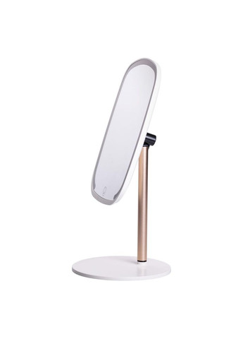Настільне дзеркало з підсвічуванням 23х18 см для макіяжу на ніжці Біле HP-10-6AW Yiwu (370974004)