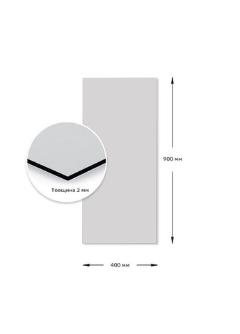 Зеркало акриловое самоклеющееся 400*900мм*2мм SW-00001596 Sticker Wall (338854560)