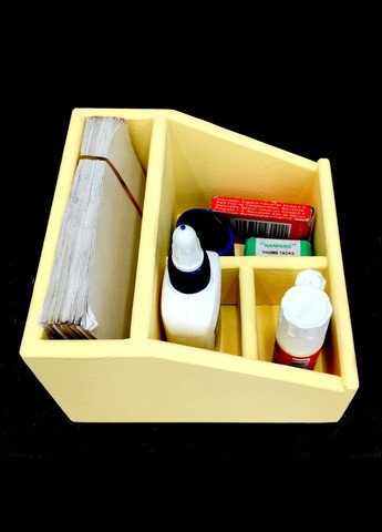 Органайзер настільний з дерева Тудор лимонад (КНЦ-007651) No Brand (328225819)