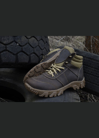 Чоловічі Демісезонні Тактичні Берці. 36-48р Коричневі. Посилений носок та п'ята! MSDM-1032 No Brand (301143208)