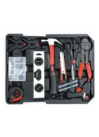 Набір ручних інструментів Krafftec в кейсі, 499 деталей для побутових та автомобільних робіт (2104618858) No Brand (370605066)