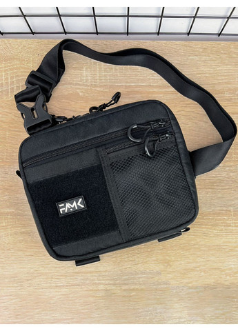 Сумка трансформер 3в1 2.0 (сумка через плечо, нагрудная – слинг, бананка) для мужчин и женщин, Черный Famk (362268161)