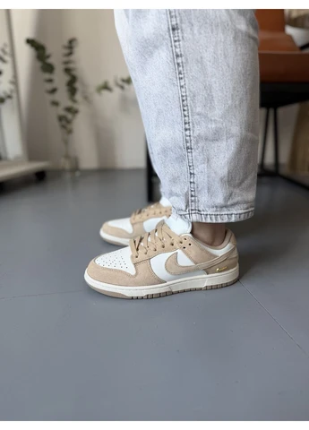 Бежеві кросівки чоловічі nike sb dunk low sail beige найк сб данк бежеві демісезон No Brand