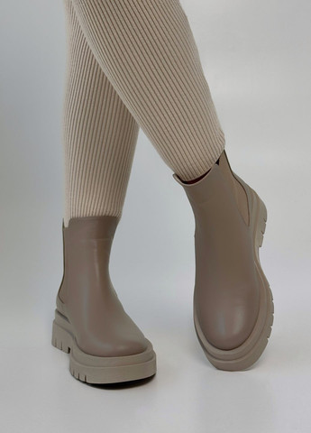 Зимние ботинки женские зимние кожаные Efa