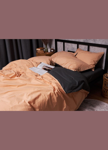 Комплект постільної білизни Бязь Gold Люкс King Size 220x240 наволочки 2х70х70 (MS-820003292) Moon&Star Gray Cream (288043787)