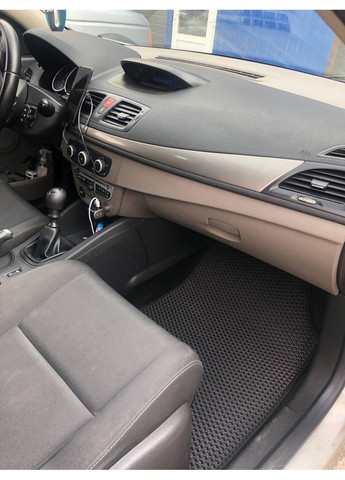 Авто-килимки ЕВА для 3 2008-2015 / Комплект килимків EVA для салону автомобіля рено меган 3 Renault Megane (360800004)