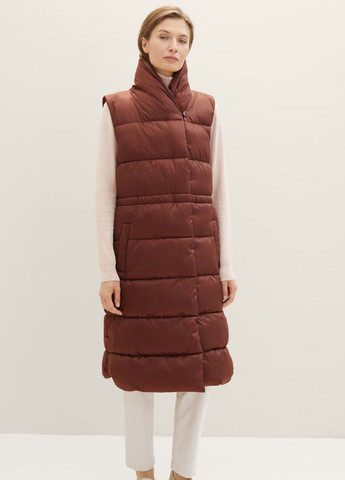 Жіночий довгий стьобаний жилет Tom Tailor (371871891)