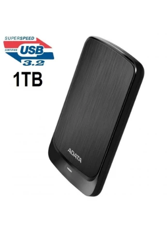 PHD External 2.5'' USB 3.2 Gen. 1 HV320 1TB Slim Black ADATA (302547221)