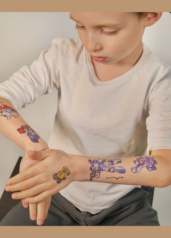 Временное тату "Роботы" Arley Sign (292554097)