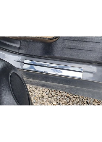 Накладки на пороги OmsaLine (4 шт, нерж) для Nissan X-trail T32/Rogue 2014-2021 гг Omsa (388986024)