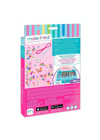 Набор для создания шарм-браслетов Радужные сокровища () Make it Real MR1216 (337470770)