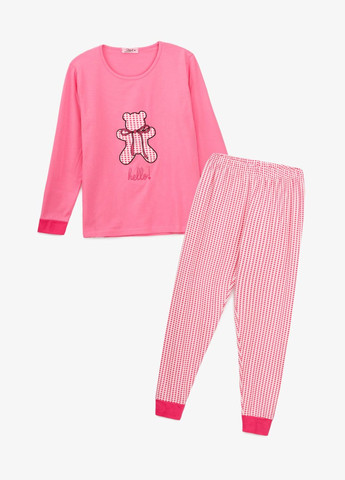 Рожева всесезон піжама жіноча a41071 (2000990769763a) shop (2000990769763) SEYKOTEKS