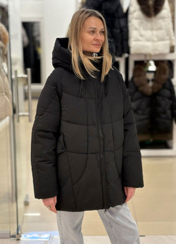 Чорний зимній Пуховик Towmy