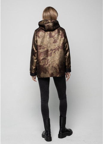 Коричнева демісезонна куртка вальс коричнева O`zona milano