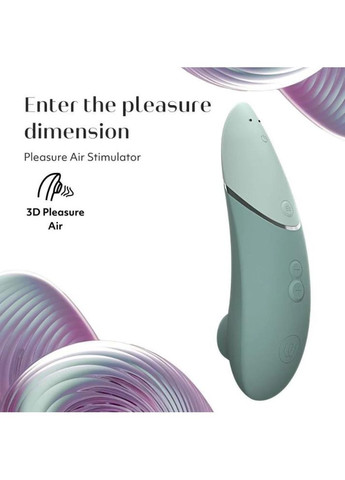 Бесконтактный вакуумный клиторальный стимулятор Next Sage, зеленый Womanizer (306441213)