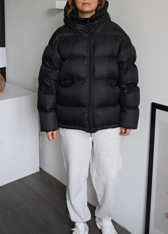 Черный Пуховик One