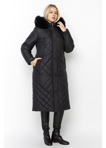 Чорний зимній Пуховик Liardi
