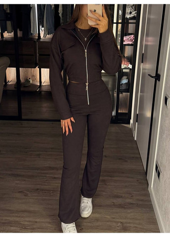 Женский костюм из замшевой ткани No Brand (373069182)