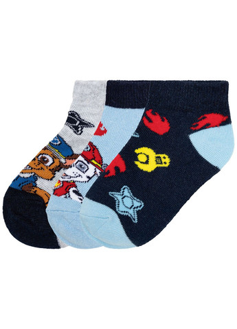 Комбинированные носки (3 пары) Nickelodeon персонажи всесезон (299158405)