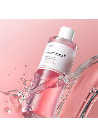 Заспокійливий тонер з полінуклеотидами та центелою PDRN Pink Cica Soothing Toner Medicube (371657089)