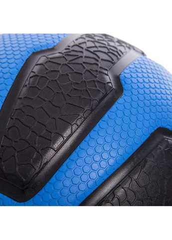 Медбол мяч медицинский Medicine Ball Черно-Голубой (вес 8 кг) FI-0898-8 Zelart (367617592)