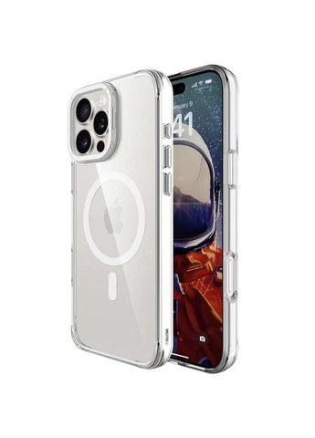Чехол TPU Space Case Apex with MagSafe для Apple iPhone 16 Pro (6.3") Silver No Brand (345636782)