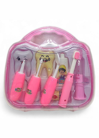 Игровой набор "Врач стоматолог", розовый MIC (290704900)