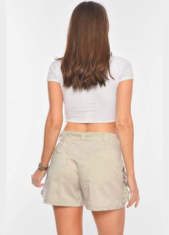 Шорти жіночі світло-сірого кольору Let's Shop (322897716)