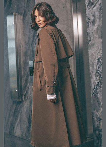 Коричневое демисезонное Пальто ST-Seventeen