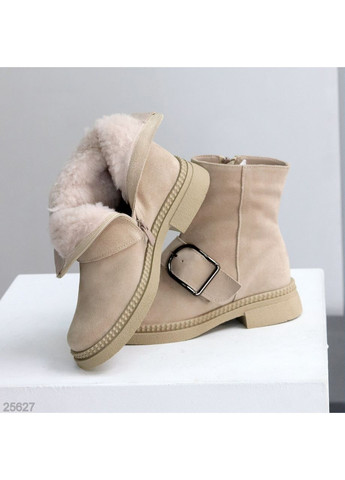 Зимние зимние замшевые ботинки Helen из натуральной замши