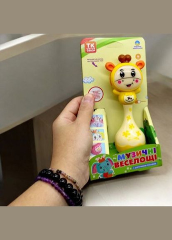 Брязкальце інтерактивне "Музичні веселощі. Єдиноріг", укр TK Group (361967370)