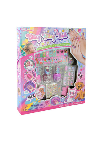 Набор детской косметики с маникюрными аксессуарами в коробке 35×5×30 см - No Brand N02D (371924277)
