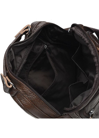 Чоловіча шкіряна сумка на плече K15112-brown Borsa Leather (322189964)