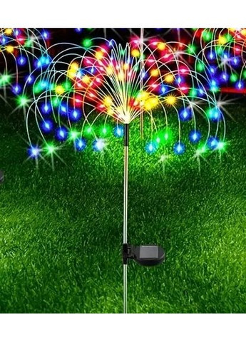 Садовий світильник на сонячній батареї 60 LED RGB No Brand (351582140)