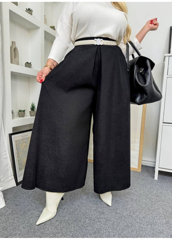 Жіночі брюки-спідниця з мікровельвету Osoblyva (364825553)